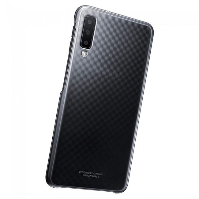 Official Samsung Galaxy A7 2018 Gradation Cover - Black