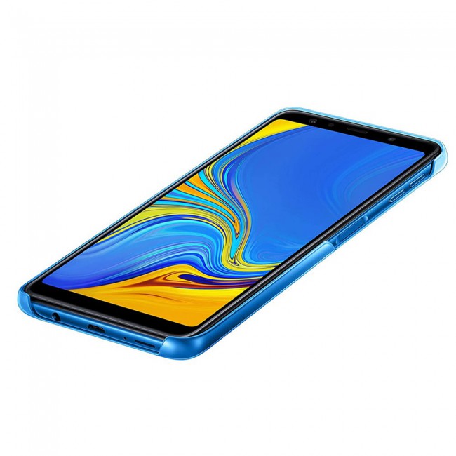 Official Samsung Galaxy A7 2018 Gradation Cover - Blue