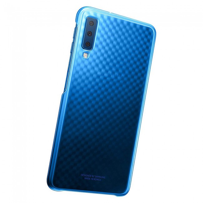 Official Samsung Galaxy A7 2018 Gradation Cover - Blue