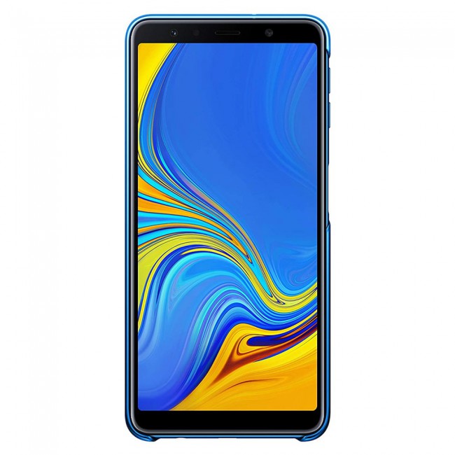 Official Samsung Galaxy A7 2018 Gradation Cover - Blue