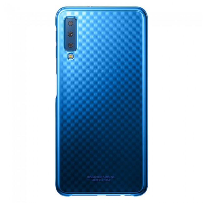 Official Samsung Galaxy A7 2018 Gradation Cover - Blue
