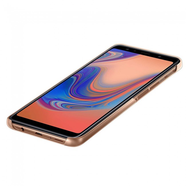 Official Samsung Galaxy A7 2018 Gradation Cover - Gold