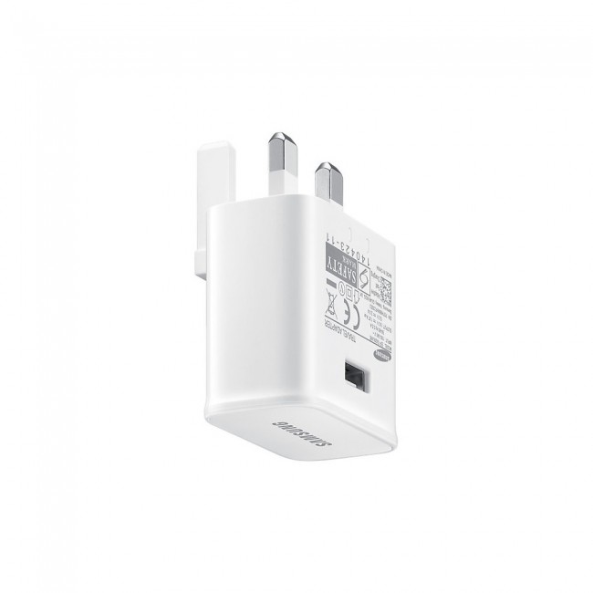 Samsung EP-TA20HWEUGAU 9V Fast Charge Travel Adapter with Micro USB Cable - White