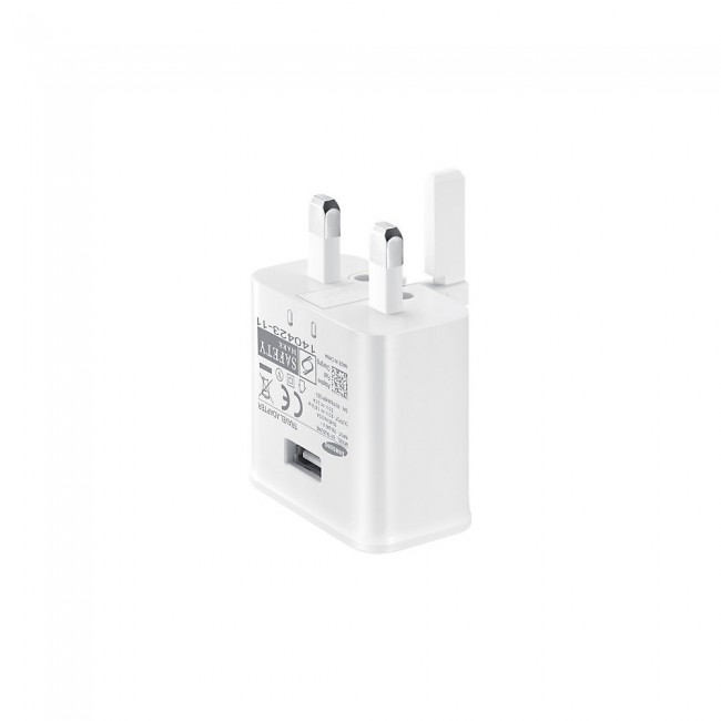 Samsung EP-TA20HWEUGAU 9V Fast Charge Travel Adapter with Micro USB Cable - White