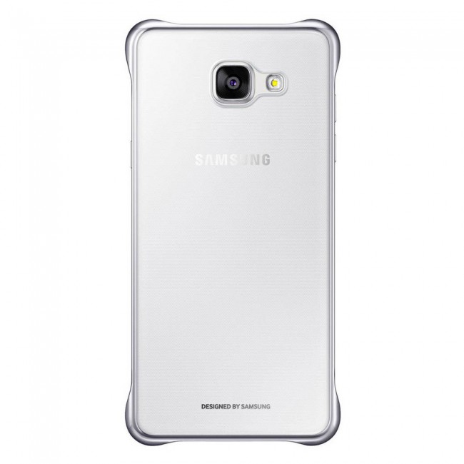 Samsung Galaxy A5 2016 Clear Cover with Silver Edge