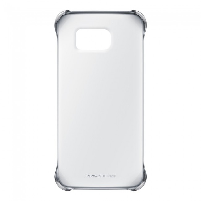 Samsung Galaxy S6 Clear Cover with Silver Edge