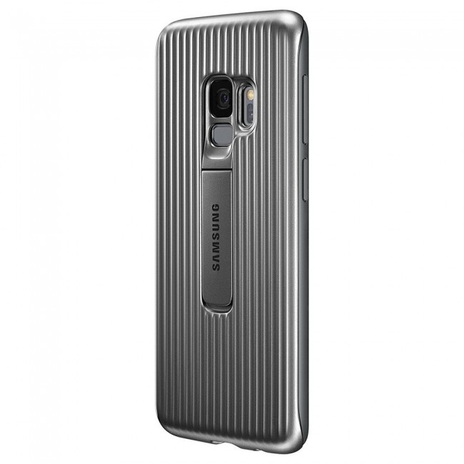 Samsung Galaxy S9 Official Protective Standing Cover-Silver 