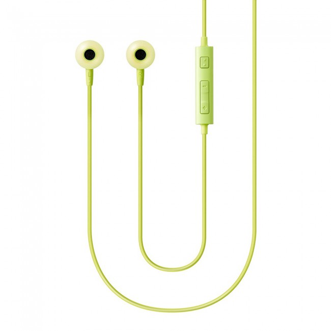 Samsung HS-1303 In-Ear Headphones with Remote Control and Microphone – Green