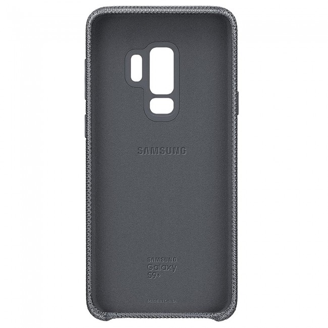 Official Samsung Hyperknit Cover for Galaxy S9 Plus Back Case - Grey