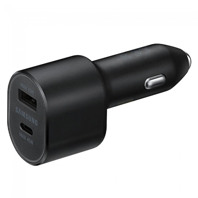 Samsung Super-Fast Dual Car Charger 45W Plus 15W