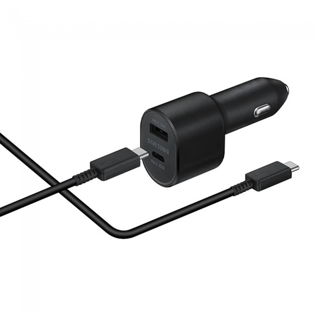 Samsung Super-Fast Dual Car Charger 45W Plus 15W