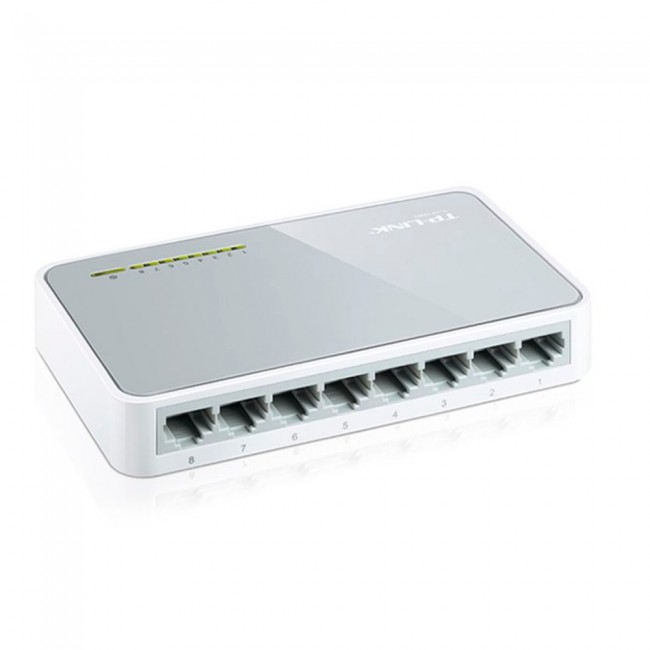 TP-Link 8-Port Fast Ethernet 10/100Mbps Desktop Switch (TL-SF1008D)