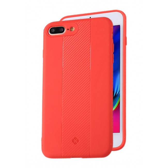 TOTU Matte Carbon Fiber Texture Case Cover for Apple iPhone 7/8 Plus 