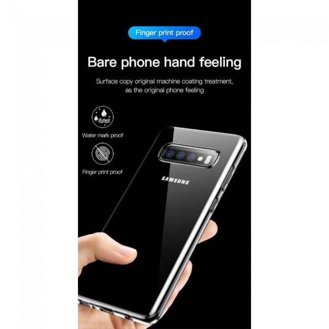 TOTU Soft Series Clear TPU Case Cover for Samsung Galaxy S10 Plus 