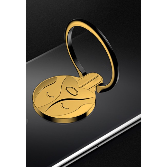 Totu Design Magnetic Dog Phone Holder Finger Ring Stand for Mobile iPhone