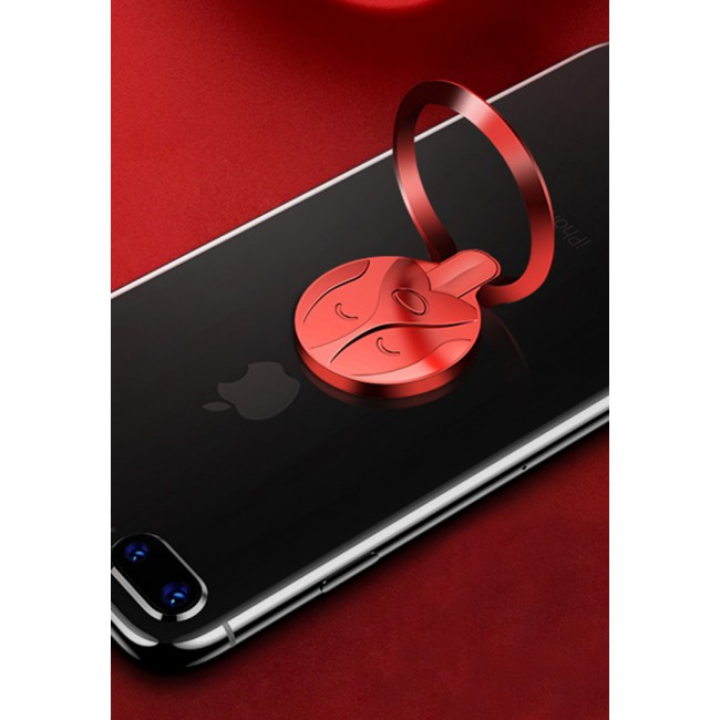 Totu Design Magnetic Dog Phone Holder Finger Ring Stand for Mobile iPhone