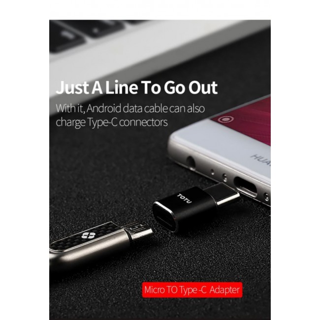 Totu Design Micro USB to Type-C Connector Adapter Converter
