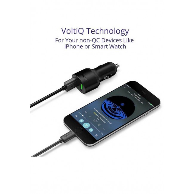 Tronsmart Quick Charge QC 3.0 Plus VoltiQ 36W Car Charger 
