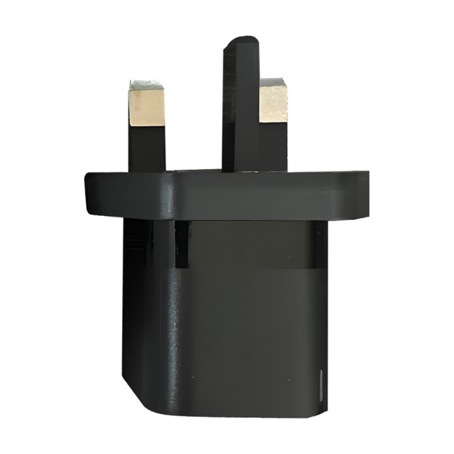 Rofee Dual Port Wall Charger 20W USB C and USB A Adapter Super Fast Charging Block Charger 3 Pins Adapter Black