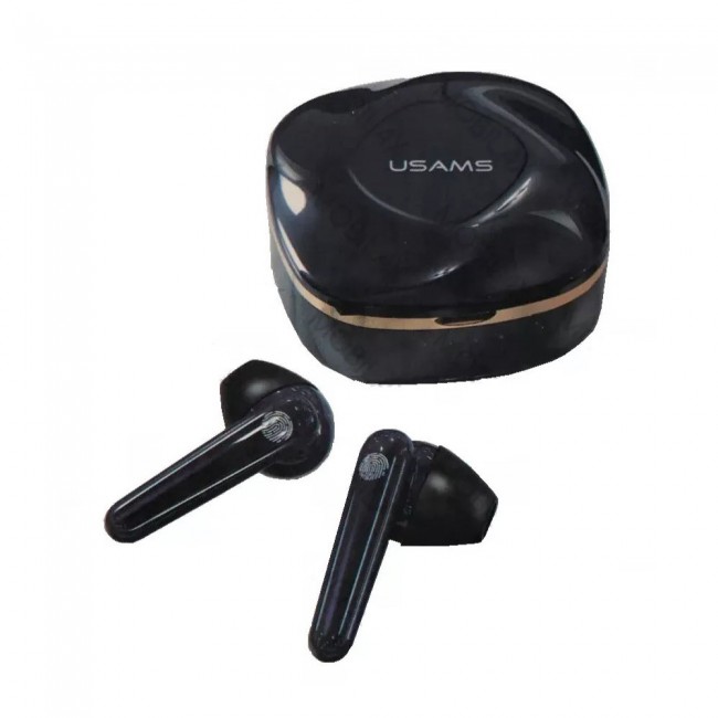 USAMS Bluetooth Headphones SD Series BT 5.0 TWS Black GSMprice