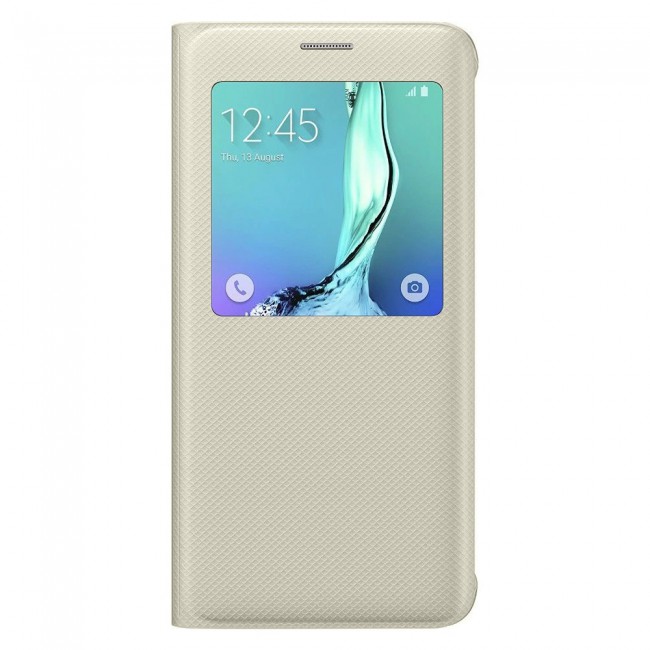 Samsung Galaxy S6 Edge Plus Flip Case Cover-White