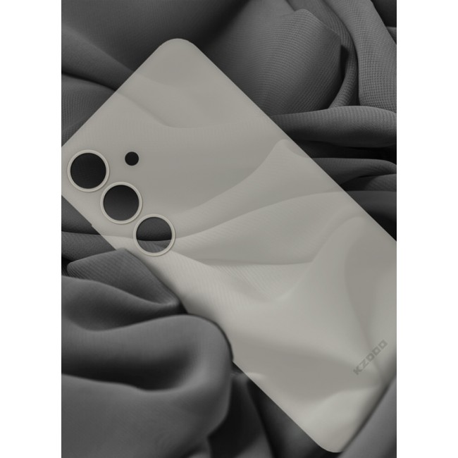 KZDOO Samsung Galaxy S24 Plus Case Slim Thin Air Skin Full Coverage Protective Case Sturdy Durable Thin Case Drop Protection Case Cover Transparent White