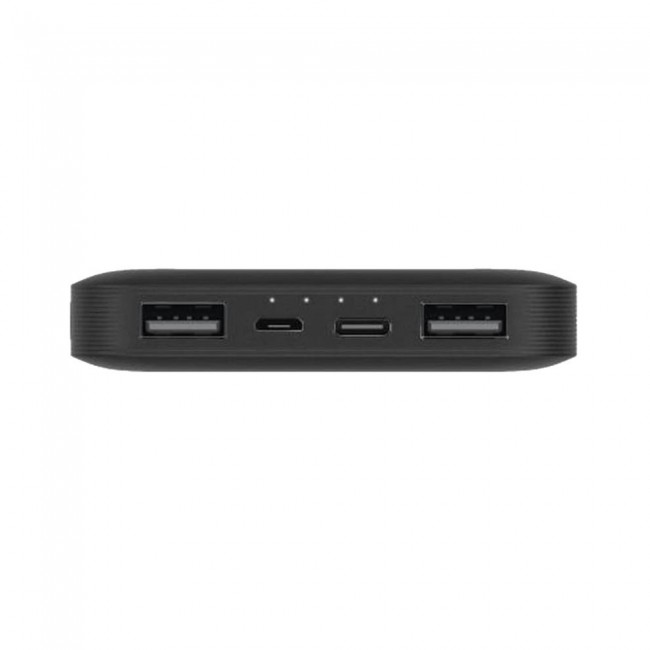 Xiaomi Redmi Power Bank 10000 mAh 2.4A Fast Charge with Micro USB Outputs – Black