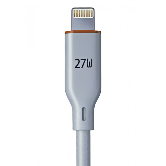 Rofee Fast Charging And Data Transmittion Cable 27W 1.2 Metre USBC to Lightning Charge Cord for USB C TO Lightning Devices White