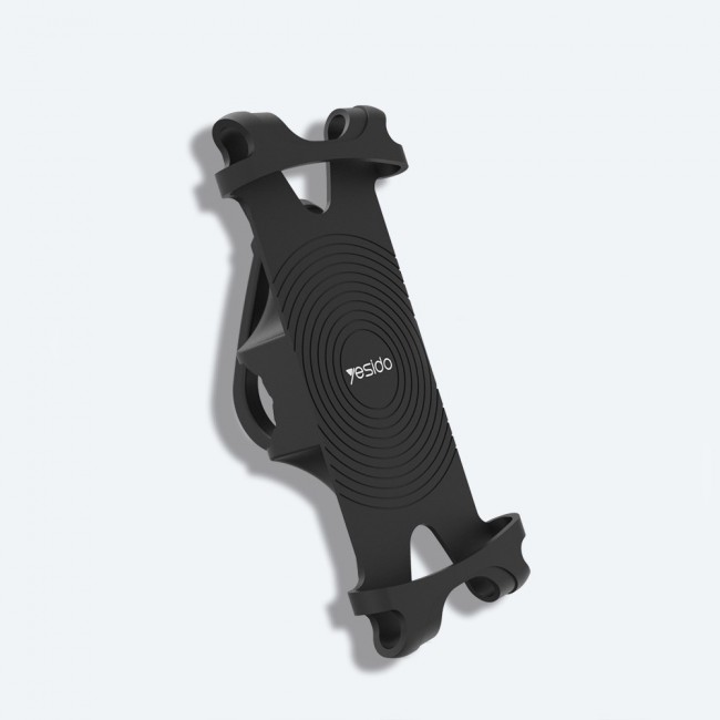 Yesido C31 Silicone Bicycle Mobile Phone Holder - Black , Green