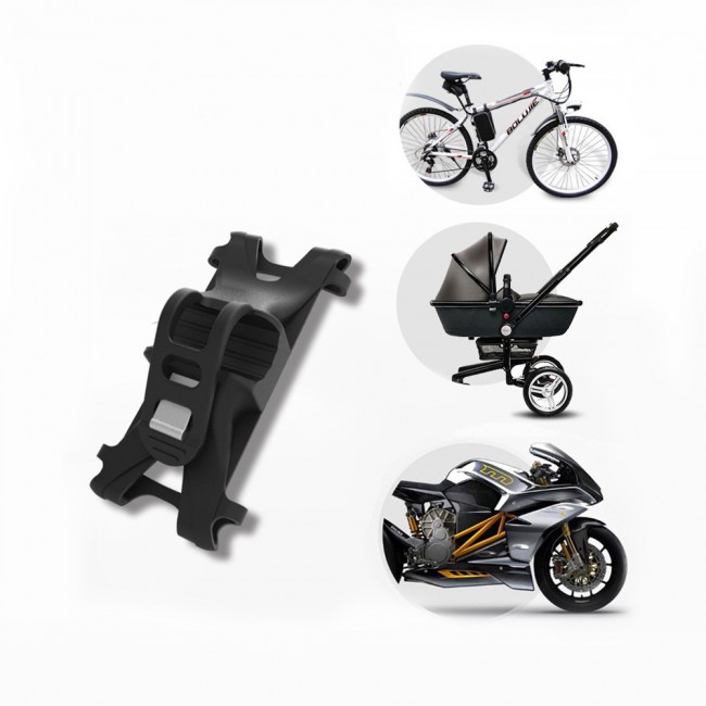 Yesido C31 Silicone Bicycle Mobile Phone Holder - Black , Green
