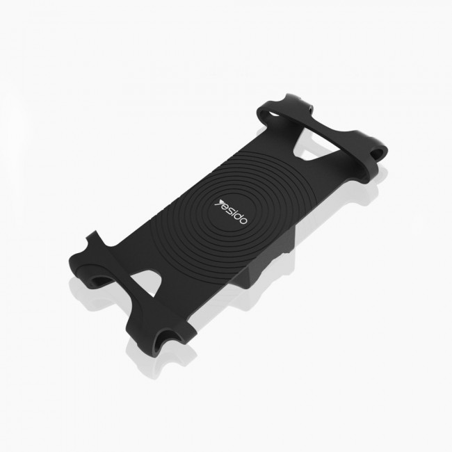 Yesido C31 Silicone Bicycle Mobile Phone Holder - Black , Green