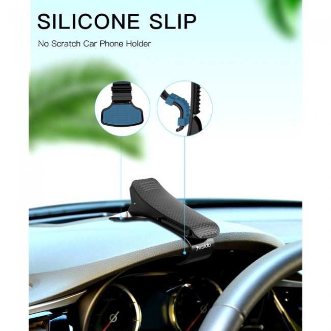 Yesido C65 Universal Clip Dashboard Phone Holder Car Mount
