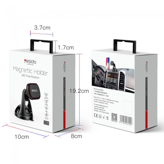 Yesido C72 Magnetic Car Phone Holder Mount 
