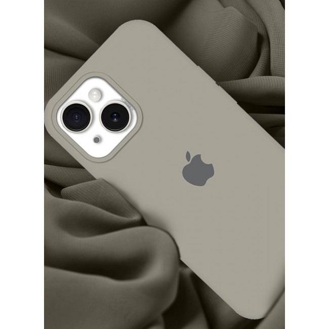 MARGOUN iPhone 15 Plus Case Silicone Case Cover Durable and Anti Scratch Back Cover Grey
