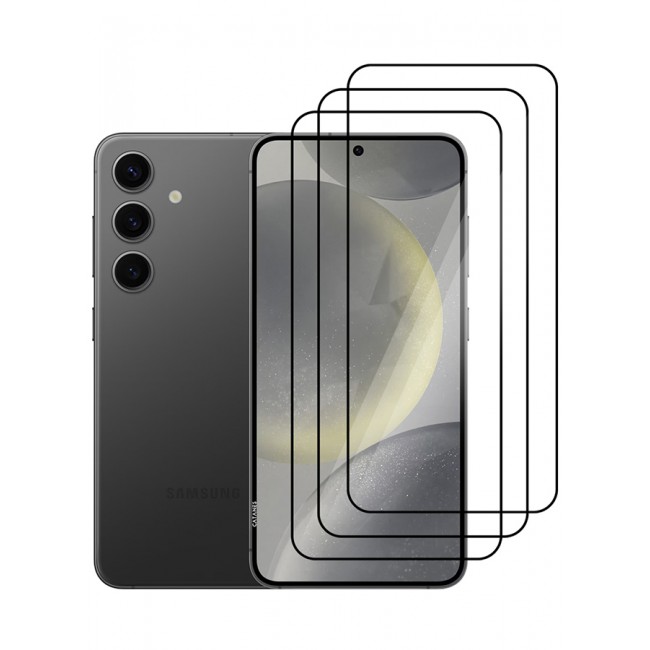CATANES 3 Pack Samsung Galaxy S24 Plus Screen Protector 9H Hardness Scratch Resistance Screen Protector Touch Sensitive Case Friendly Tempered Glass Film