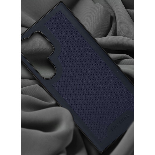CATANES 3 Pack For Samsung Galaxy S24 Ultra Case and 2 Screen Protectors Anti-slip Textured Design Scratch Resistant Shock Absorbing Case Cover Midnight Blue