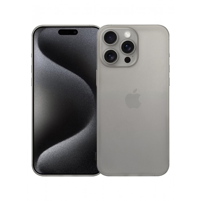 CATANES iPhone 15 Pro Max Case Cover Air Skin Series Back Cover Sturdy Durable Thin Case Drop Protection Cover Clear Natural