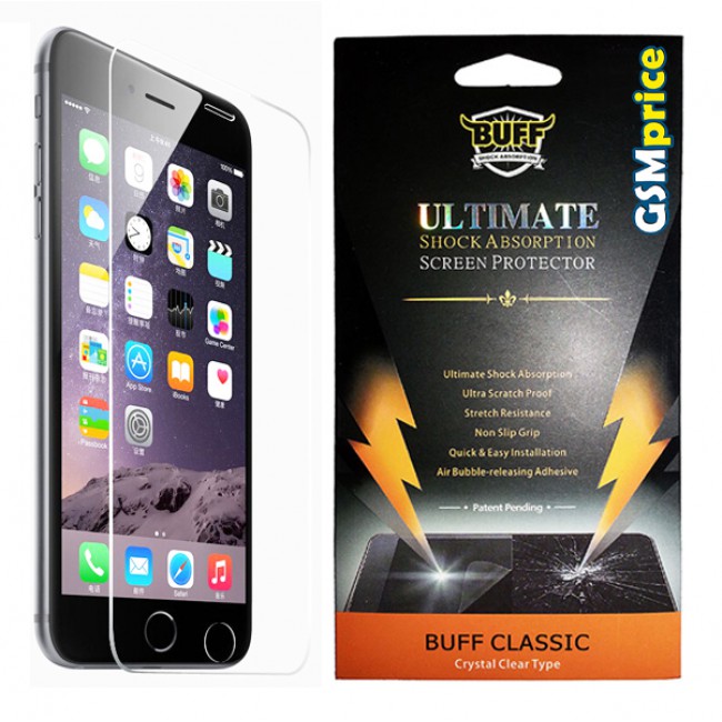 Buff Ultimate Shock Absorption Crystal Clear Screen Protector for