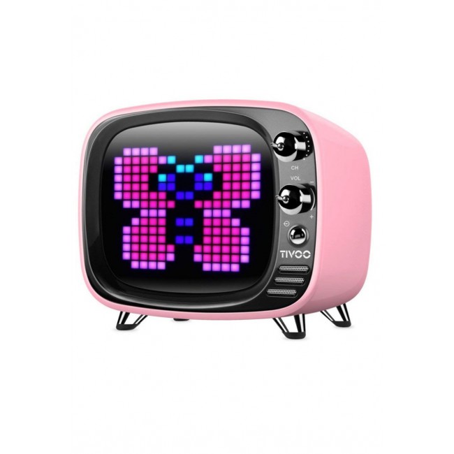 Divoom Tivoo Portable LED Bluetooth Speaker and Smart Alarm Clock