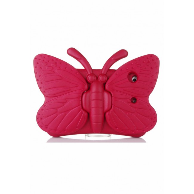 Margoun Butterfly Design Shockproof Case Cover for iPad Pro 9.7, Red