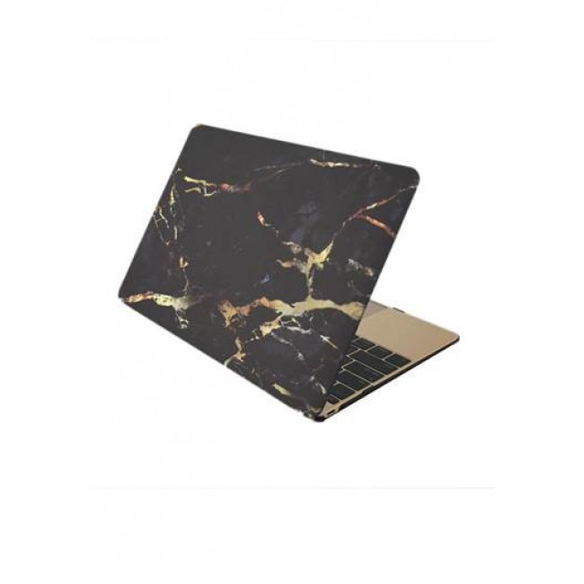 Vanilla Black Marble Cover for MacBook Pro A1708 A2251 A2289 A2159