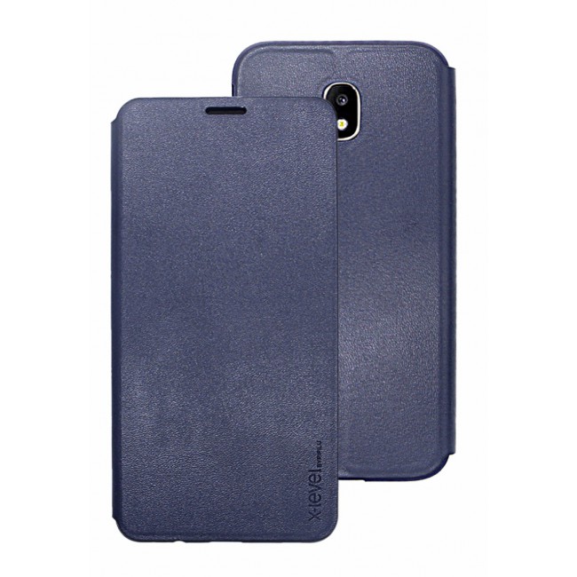 X Level FIB Color Leather Flip Case Cover Stand with Back Cover