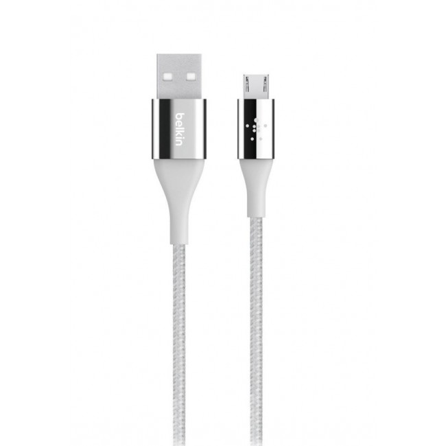 Belkin DuraTek Micro-USB to USB Type-A Charging Cable White