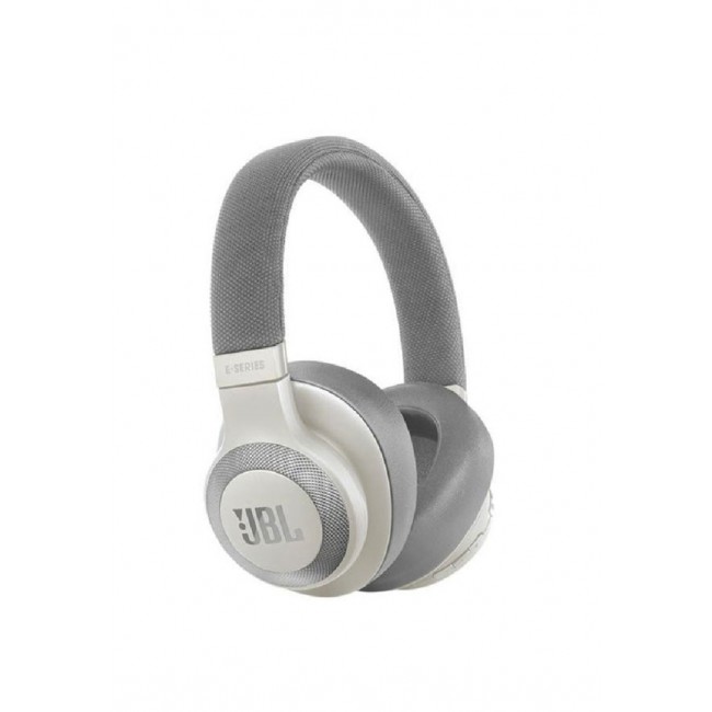 JBL E65BTNC Active over Ear Wireless Headset with Noise Cancelling Microphone White