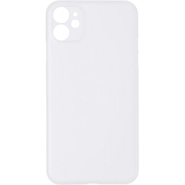 K-DOO for iPhone 12 Air Skin Case All Around Full Protection Ultra Slim 0.3mm Thickness 4g Feather Weight (iPhone 12, Clear)