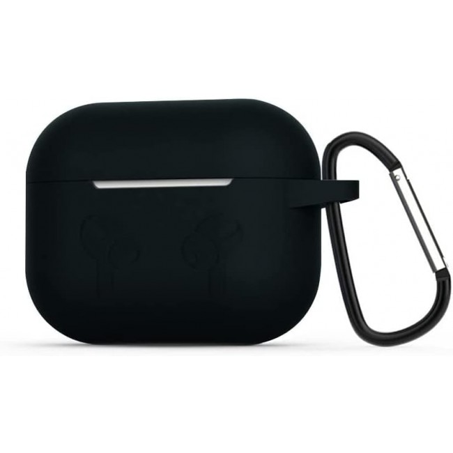 CATANES 4 Pack for Airpods 3 Case Cover Silicone with Clip, Airpods 3 Case 2021 3rd Generation (Black/Blue/White/Matte)