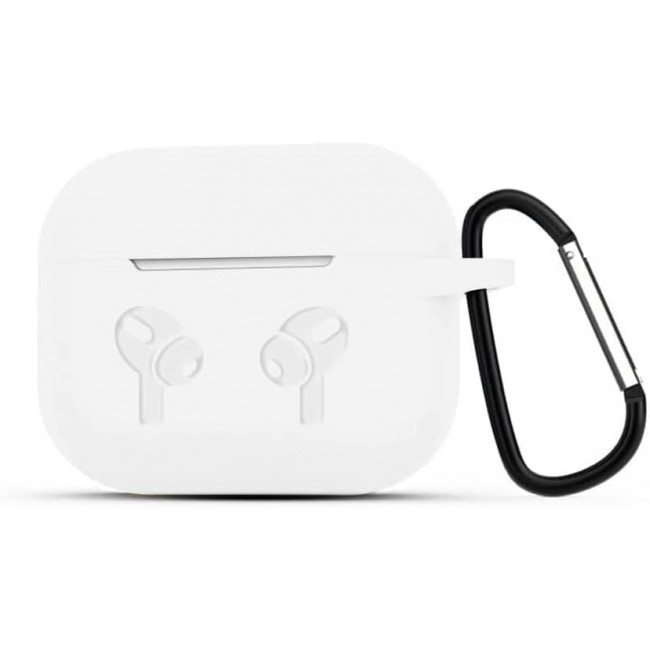 CATANES 3 Pack for Airpods 3 Case Cover Silicone with Clip, Airpods 3 Case 2021 3rd Generation (Black/Blue/White)