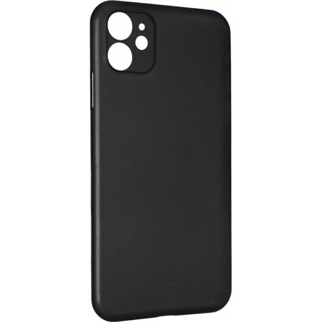 K-DOO for iPhone 12 Air Skin Case All Around Full Protection Ultra Slim 0.3mm Thickness 4g Feather Weight (iPhone 12, Black)