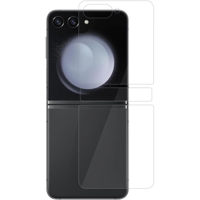 MARGOUN For Samsung Galaxy Z Flip 5 Screen Protector Full Coverage Premium Hydrogel Film Flexible film Easy Installation Frame Case-Friendly Bubble Free