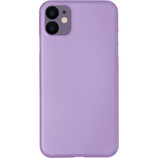K-DOO for iPhone 12 Air Skin Case All Around Full Protection Ultra Slim 0.3mm Thickness 4g Feather Weight (iPhone 12, Purple)